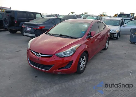 2015 Hyundai Elantra Se из США, поврежденный, VIN 5NPDH4AE4FH606148